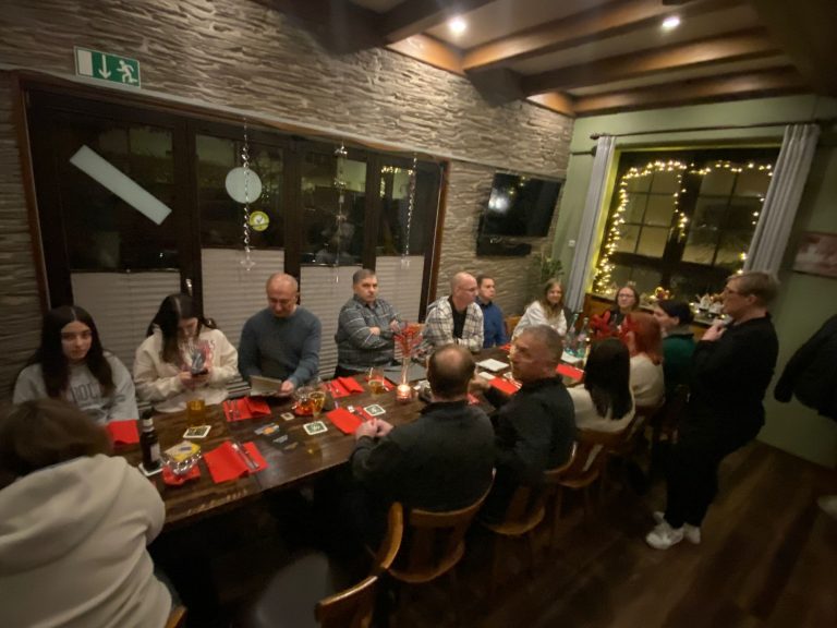 Weihnachtsfeier - eine super Truppe